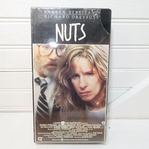 Vintage VHS‎ "NUTS" 1987-1988 Crime Thriller Richard Dreyfess Barbra Streisand
